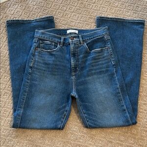 Dark Wash Blue Jeans